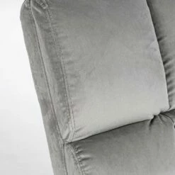 Klassieke Fauteuil In Staal En Gestoffeerde Zitting In 2 Kleuren Fluweel - Guire -Slide Shop poltrona classica in acciaio e seduta imbottita in velluto 2 colori guire 5