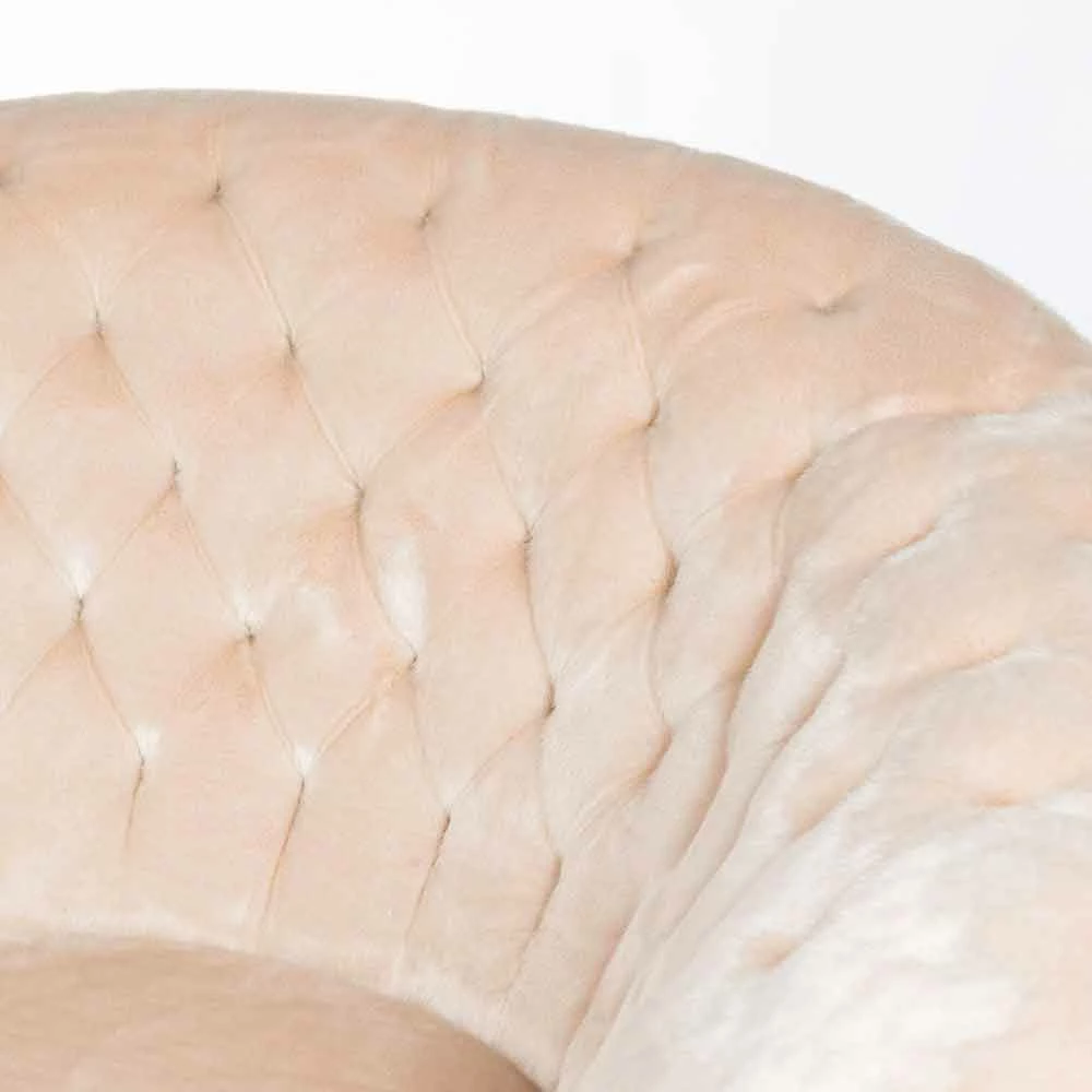 Leunstoel Bewerkt Gewatteerde Faux Fur Balma 3 Leunstoel Bewerkt Gewatteerde Faux Fur Balma - Afbeelding 3