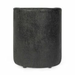 Klassieke Fauteuil In Grenen Hout En 2 Kleuren Nabuk Bekleding - Bahli -Slide Shop poltrona classica in legno di pino e rivestimento nabuk 2 colori bahli 2