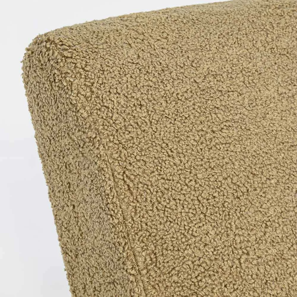 Fauteuil Met Armleuningen Van Rubberhout En Zitting Met Woleffect - Patrizia 6 Fauteuil Met Armleuningen Van Rubberhout En Zitting Met Woleffect - Patrizia - Afbeelding 6