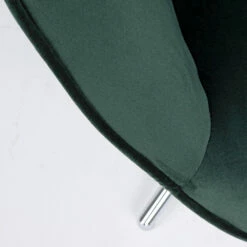 Fauteuil Met Verstelbare Structuur In Verchroomd Staal En Fluweel - Giulia -Slide Shop poltrona con struttura regolabile in acciaio cromato e velluto giulia 11