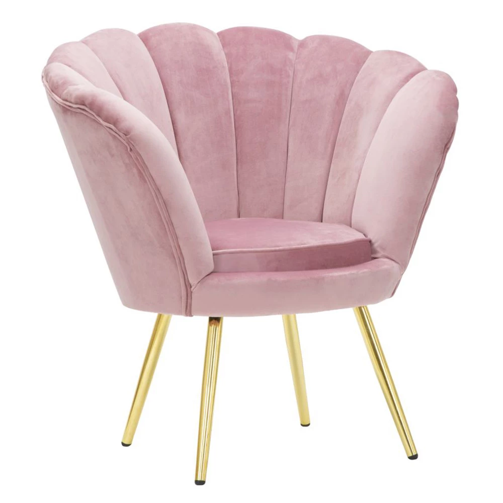 Design Woonkamer Fauteuil In Fluweel Met Gouden Ijzeren Poten - Annina 7 Design Woonkamer Fauteuil In Fluweel Met Gouden Ijzeren Poten - Annina - Afbeelding 7