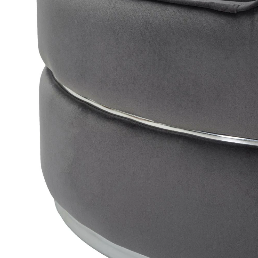 Gestoffeerde En Gestoffeerde Woonkamerfauteuil In Stof Met Versieringen - Patch 8 Gestoffeerde En Gestoffeerde Woonkamerfauteuil In Stof Met Versieringen - Patch - Afbeelding 8