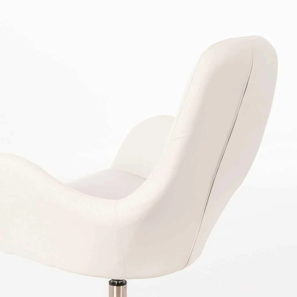 Gestoffeerde En Draaibare Kunstleer Woonkamer Fauteuil, Modern Design - Gajarda 3 Gestoffeerde En Draaibare Kunstleer Woonkamer Fauteuil, Modern Design - Gajarda - Afbeelding 3