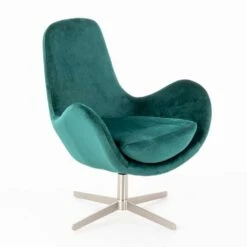 Gewatteerde Draaibare Lounge Fauteuil In Fluweel - Gajarda Met Modern Design 21 Gewatteerde Draaibare Lounge Fauteuil In Fluweel - Gajarda Met Modern Design -Slide Shop poltrona da salotto imbottita girevole di design moderno in velluto gajarda 7