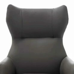 Lederen Fauteuil Met Gelakte Metalen Poten Made In Italy - Walnoot 11 Lederen Fauteuil Met Gelakte Metalen Poten Made In Italy - Walnoot -Slide Shop poltrona da salotto in pelle con piedini in metallo laccato made in italy noce 2