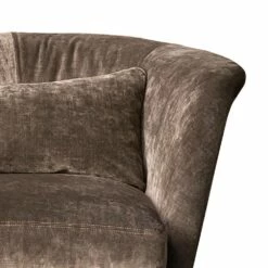 Woonkamer Fauteuil In Fluweel En Metaal Gemaakt In Italië - Bonaldo Lovy -Slide Shop poltrona da salotto in velluto e metallo made in italy bonaldo lovy 3