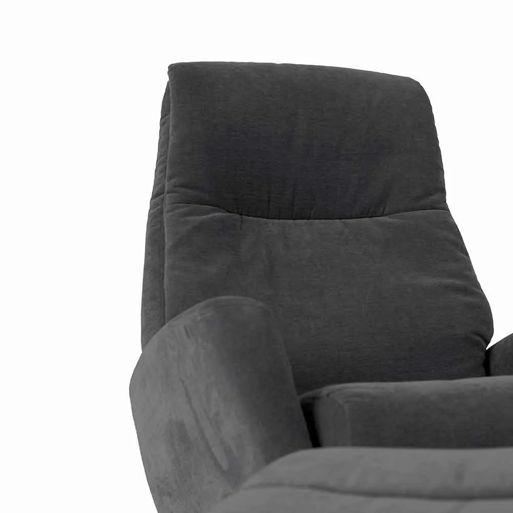Liggende Fauteuil Met Voetsteun Bekleed Met Fluweel - Angelina 20 Liggende Fauteuil Met Voetsteun Bekleed Met Fluweel - Angelina - Afbeelding 20