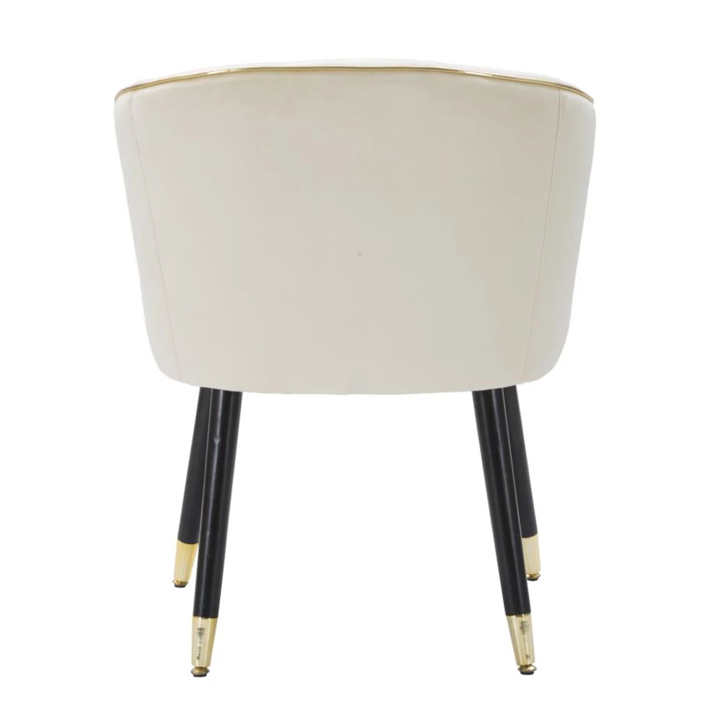 Woonkamer Fauteuil Bekleed Met Stof Met Moderne Houten Poten - Ezia 8 Woonkamer Fauteuil Bekleed Met Stof Met Moderne Houten Poten - Ezia - Afbeelding 8