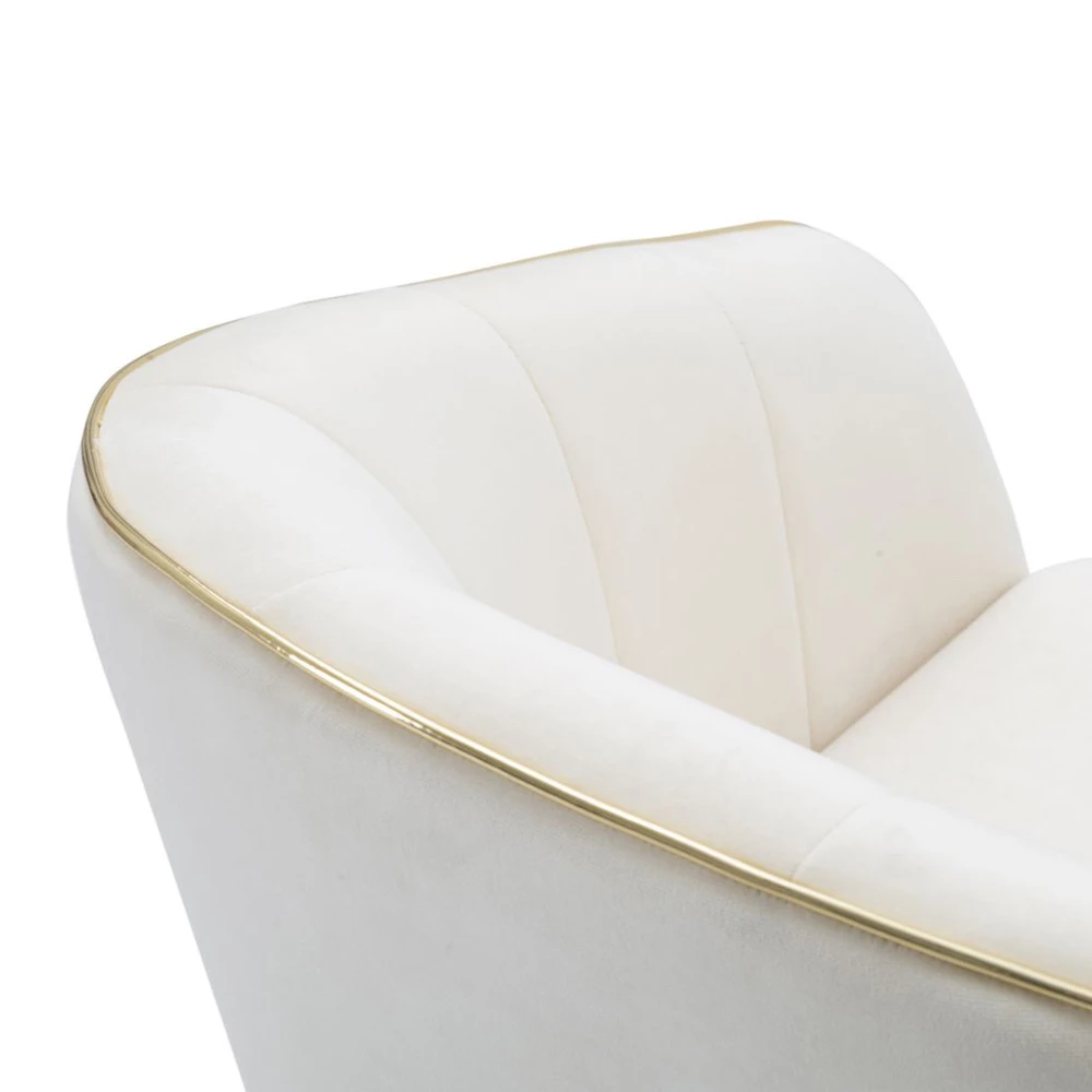 Woonkamer Fauteuil Bekleed Met Stof Met Moderne Houten Poten - Ezia 9 Woonkamer Fauteuil Bekleed Met Stof Met Moderne Houten Poten - Ezia - Afbeelding 9