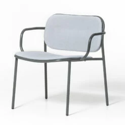 Woonkamer Fauteuil Bekleed Met Stof Made In Italy 2 Stuks - Sangria