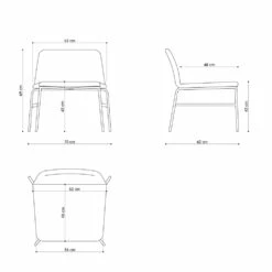 Hoge Kwaliteit Woonkamer Fauteuil In Stof En Metaal Made In Italy - Molde -Slide Shop poltrona da soggiorno di alta qualita in tessuto e metallo made in italy molde 8