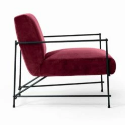 Stoffen Woonkamer Fauteuil Met Metalen Structuur Made In Italy - Manilla 17 Stoffen Woonkamer Fauteuil Met Metalen Structuur Made In Italy - Manilla -Slide Shop poltrona da soggiorno in tessuto con struttura in metallo made in italy manila 1