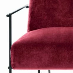 Stoffen Woonkamer Fauteuil Met Metalen Structuur Made In Italy - Manilla 19 Stoffen Woonkamer Fauteuil Met Metalen Structuur Made In Italy - Manilla -Slide Shop poltrona da soggiorno in tessuto con struttura in metallo made in italy manila 2
