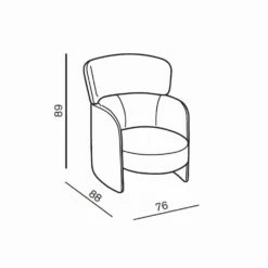 Woonkamer Fauteuil Bekleed Met Hoge Kwaliteit Made In Italy Leer - Mango 19 Woonkamer Fauteuil Bekleed Met Hoge Kwaliteit Made In Italy Leer - Mango -Slide Shop poltrona da soggiorno rivestita in pelle di alta qualita made in italy mango 9