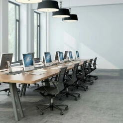 Bureaustoel Met Gaslift In Antracietkleurige Technische Stof - Selia 5 Bureaustoel Met Gaslift In Antracietkleurige Technische Stof - Selia -Slide Shop poltrona da ufficio con alzata a gas in tessuto tecnico color antracite selia 2