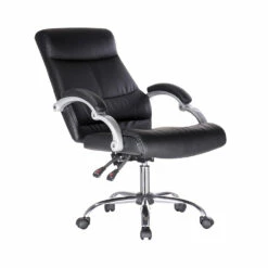 Draaibare Bureaufauteuil In Design Ecoleer - Bilboa 12 Draaibare Bureaufauteuil In Design Ecoleer - Bilboa -Slide Shop poltrona da ufficio girevole reclinabile in ecopelle di design bilboa 3