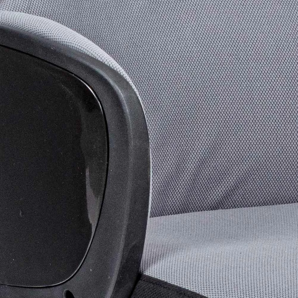 Verstelbare Draaibare Bureaustoel In Staal En Polyester - Luigio 10 Verstelbare Draaibare Bureaustoel In Staal En Polyester - Luigio - Afbeelding 10