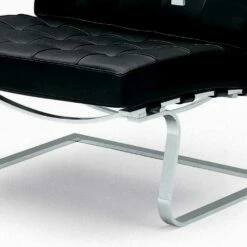 Lederen Bureaufauteuil Met Stalen Structuur Made In Italy - Speranza -Slide Shop poltrona da ufficio in pelle con struttura in acciaio made in italy speranza 3
