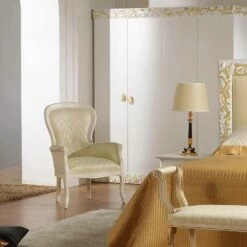 Leunstoel Klassiek Design In Hout, Bekleed Met Stof Turner -Slide Shop poltrona dal design classico in legno rivestita in tessuto turner 6