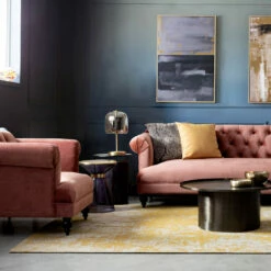 Klassieke Design Fauteuil In Hout En Grijs Of Roze Fluwelen Effect - Sanny -Slide Shop poltrona design classico in legno e effetto velluto grigio o rosa sanny 8