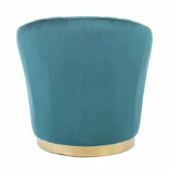 Elegante Design Fauteuil Luxe Woonkamer In Staal En Fluweel - Courtney -Slide Shop poltrona design elegante salotto di lusso in acciaio e velluto courtney 2