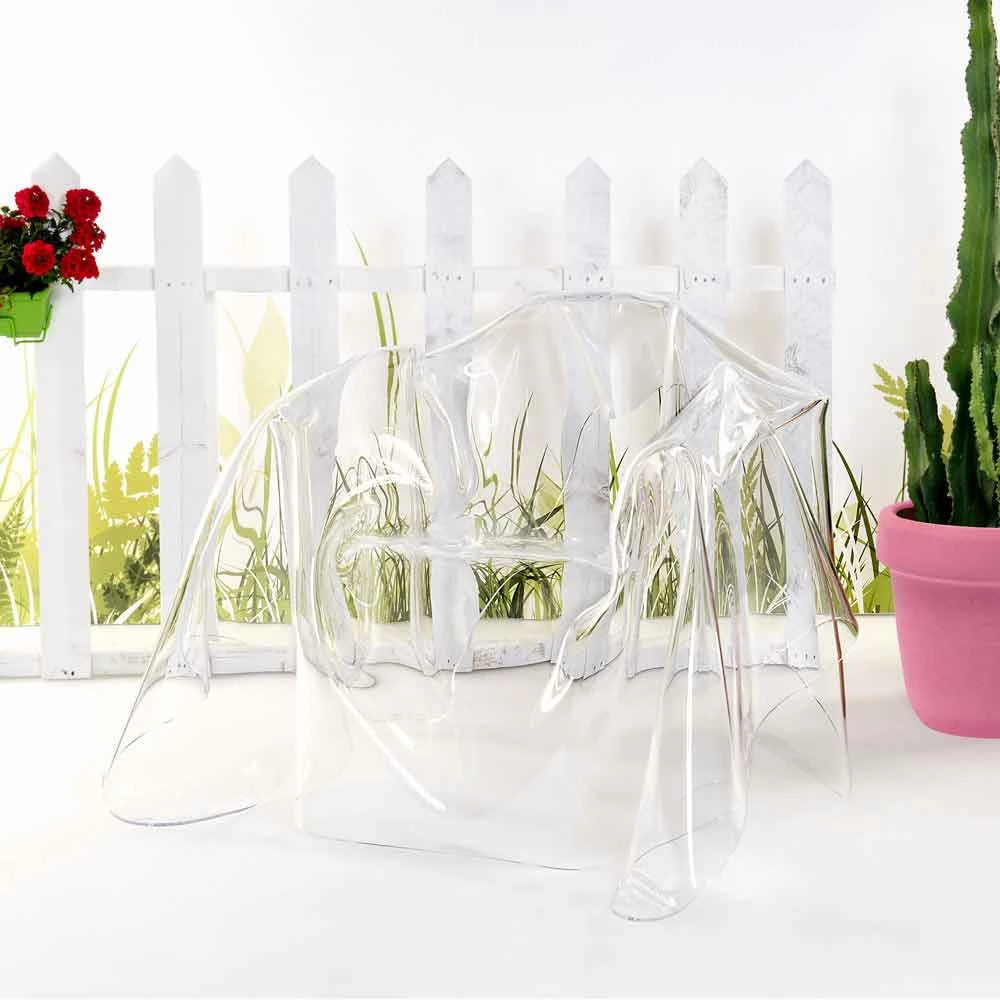 Leunstoel Modern Design Plexiglas Parijs, Made In Italy 3 Leunstoel Modern Design Plexiglas Parijs, Made In Italy - Afbeelding 3