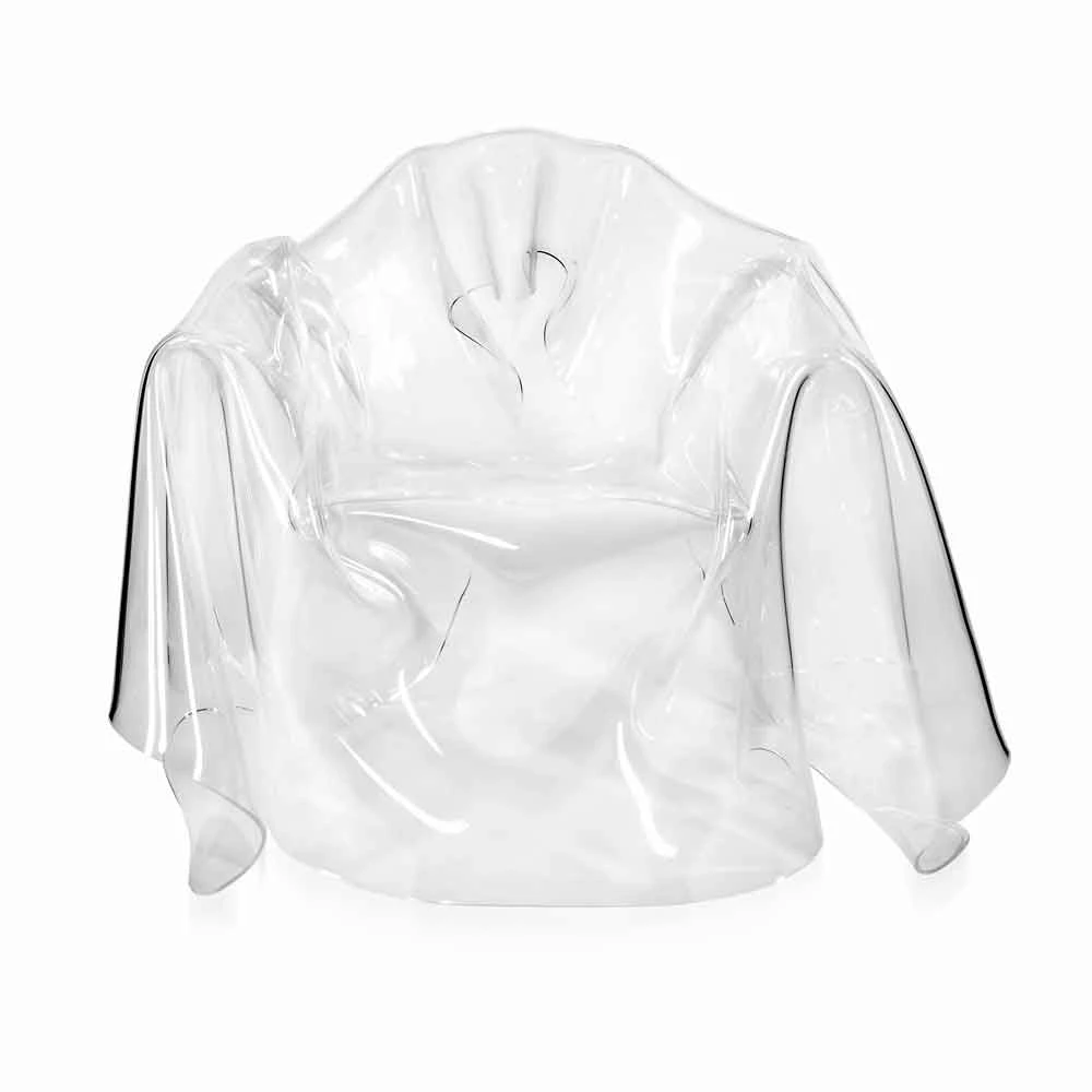 Leunstoel Modern Design Plexiglas Parijs, Made In Italy 5 Leunstoel Modern Design Plexiglas Parijs, Made In Italy - Afbeelding 5