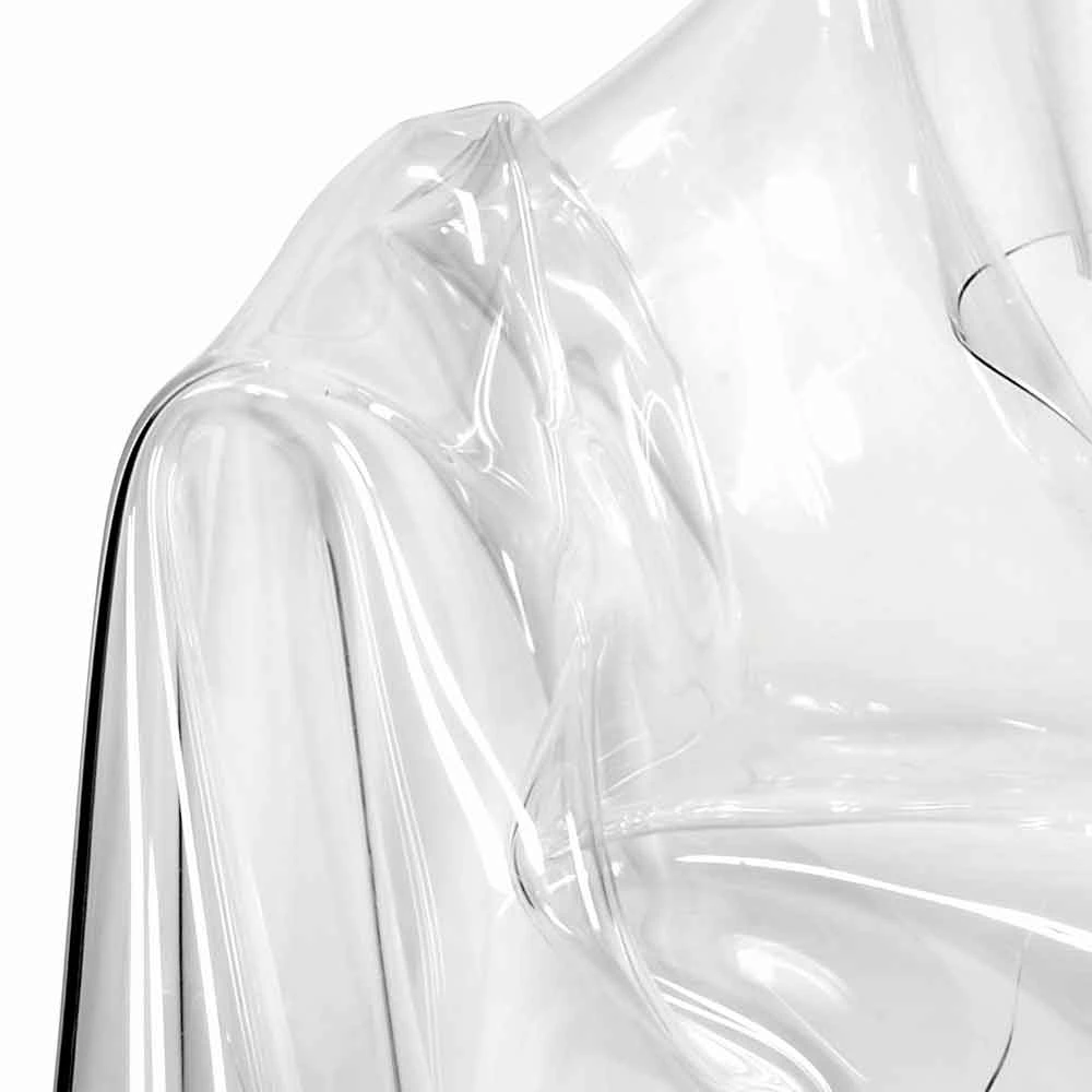 Leunstoel Modern Design Plexiglas Parijs, Made In Italy 8 Leunstoel Modern Design Plexiglas Parijs, Made In Italy - Afbeelding 8