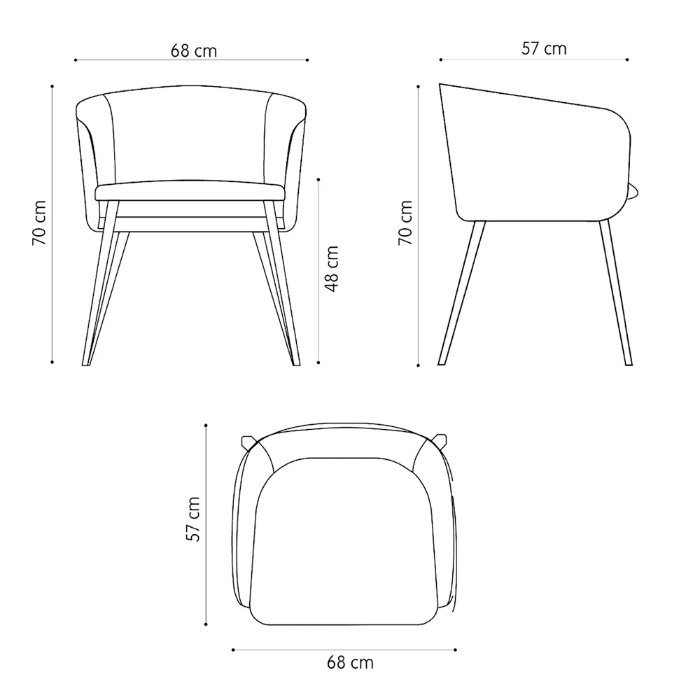 Hoge Kwaliteit Stoffen Fauteuil Met Metalen Onderstel Made In Italy - Bergen 10 Hoge Kwaliteit Stoffen Fauteuil Met Metalen Onderstel Made In Italy - Bergen - Afbeelding 10