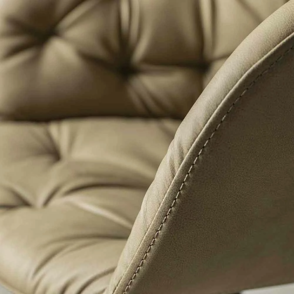 Moderne Design Fauteuil, Met Capitonnè - Enea 15 Moderne Design Fauteuil, Met Capitonnè - Enea - Afbeelding 15