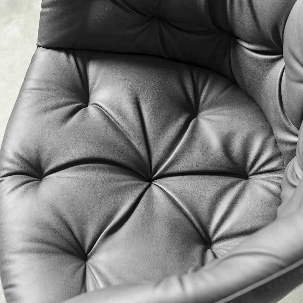 Moderne Design Fauteuil, Met Capitonnè - Enea 8 Moderne Design Fauteuil, Met Capitonnè - Enea - Afbeelding 8