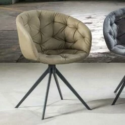 Moderne Design Fauteuil, Met Capitonnè - Enea 32 Moderne Design Fauteuil, Met Capitonnè - Enea -Slide Shop poltrona di design moderno con lavorazione capitonne enea 9