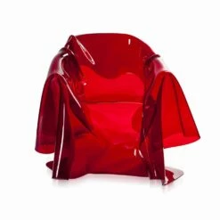 Modern Design Leunstoel Rood Plexiglas Parijs, Made In Italy 12 Modern Design Leunstoel Rood Plexiglas Parijs, Made In Italy -Slide Shop poltrona di design moderno in plexiglass rosso paris made in italy 3