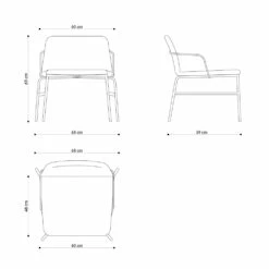 Luxe Fluwelen Fauteuil Met Metalen Structuur Made In Italy - Molde -Slide Shop poltrona di lusso in velluto con struttura in metallo made in italy molde 4