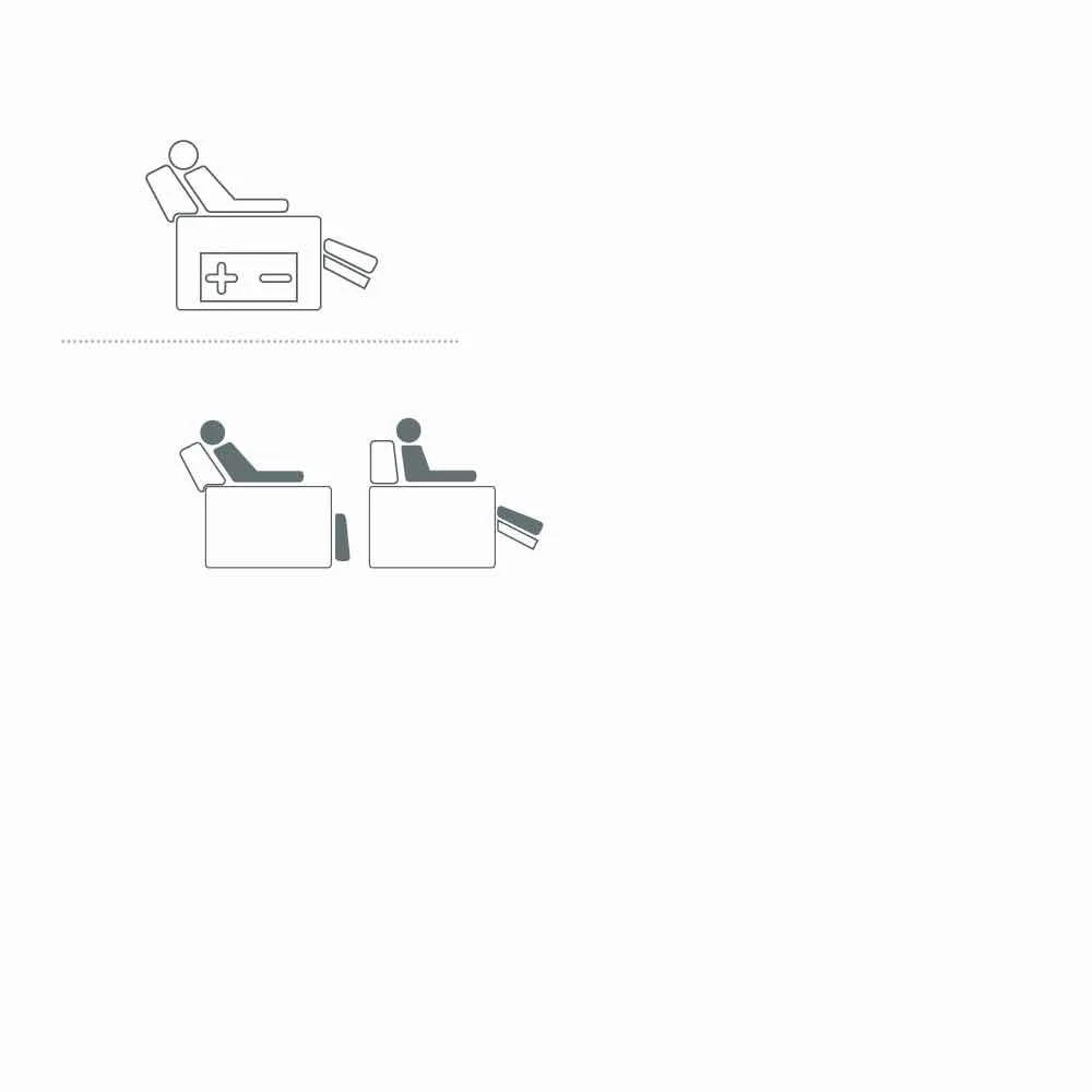 Fauteuil Cassia Met Dubbele Motor, Modern Design Gemaakt In Italië 5 Fauteuil Cassia Met Dubbele Motor, Modern Design Gemaakt In Italië - Afbeelding 5