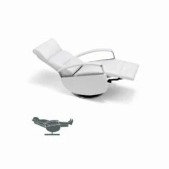 Fauteuil Cassia Met Dubbele Motor, Modern Design Gemaakt In Italië 12 Fauteuil Cassia Met Dubbele Motor, Modern Design Gemaakt In Italië -Slide Shop poltrona girevole a 2 motori design moderno made in italy cassia 5