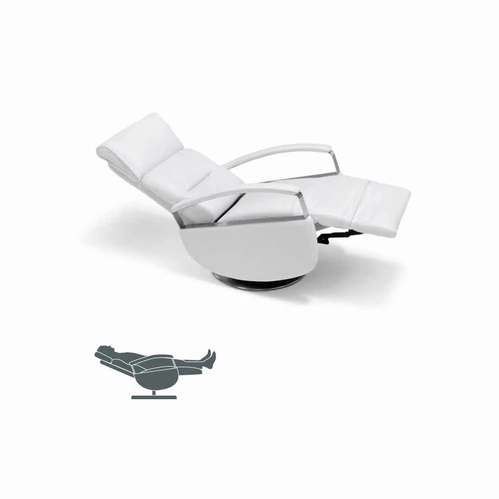 Fauteuil Cassia Met Dubbele Motor, Modern Design Gemaakt In Italië 6 Fauteuil Cassia Met Dubbele Motor, Modern Design Gemaakt In Italië - Afbeelding 6