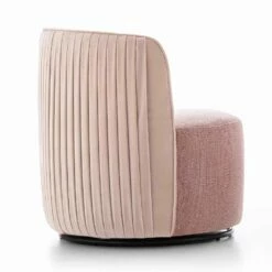 Draaibare Woonkamerfauteuil In Stof En Zwart Metaal Made In Italy - Lavendel 8 Draaibare Woonkamerfauteuil In Stof En Zwart Metaal Made In Italy - Lavendel -Slide Shop poltrona girevole da salotto in tessuto e metallo nero made in italy lavanda 2