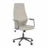 Draaibare Bureaufauteuil In Nylon En Ecoleer Met Hoge Rugleuning - Outly
