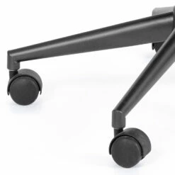 Draaibare Bureaufauteuil In Nylon En Ecoleer Met Hoge Rugleuning - Outly -Slide Shop poltrona girevole da ufficio in nylon e ecopelle schienale alto outly 3