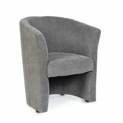 Klassieke Gestoffeerde Fauteuil In Hout En Stoffen Bekleding - Bellagio