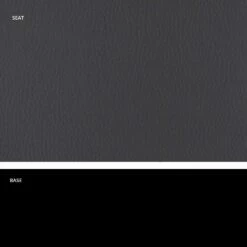 Eco-lederen Fauteuil Met Draaibare Verchroomde Of Zwarte Voet - Clio -Slide Shop poltrona in ecopelle con base girevole cromata o nera clio 1