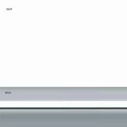 Eco-lederen Fauteuil Met Draaibare Verchroomde Of Zwarte Voet - Clio -Slide Shop poltrona in ecopelle con base girevole cromata o nera clio