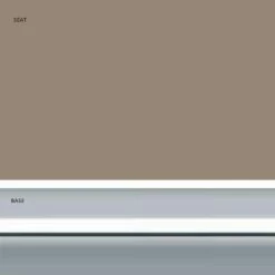 Eco-lederen Fauteuil Met Draaibare Verchroomde Of Zwarte Voet - Clio -Slide Shop poltrona in ecopelle con base girevole cromata o nera clio 3