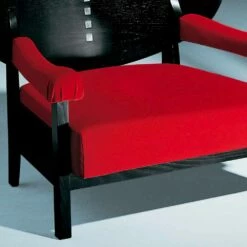 Fauteuil In Zwart Gebeitst Essenhout Met Katoenen Bekleding Made In Italy - Peleo 14 Fauteuil In Zwart Gebeitst Essenhout Met Katoenen Bekleding Made In Italy - Peleo -Slide Shop poltrona in frassino tinto nero con rivestimento in cotone made in italy peleo 2