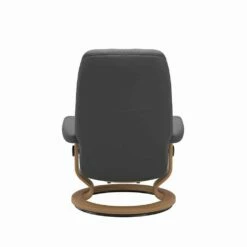 Ontspannende Lederen Ligstoel Met Poef - Stressless Consul -Slide Shop poltrona in pelle reclinabile rilassante con pouf stressless consul 17