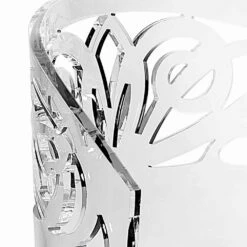 Leunstoel In Doorzichtig Plexiglas En Synthetisch Leer Inside, Made In Italy -Slide Shop poltrona in plexiglass trasparente ed ecopelle inside made in italy 3