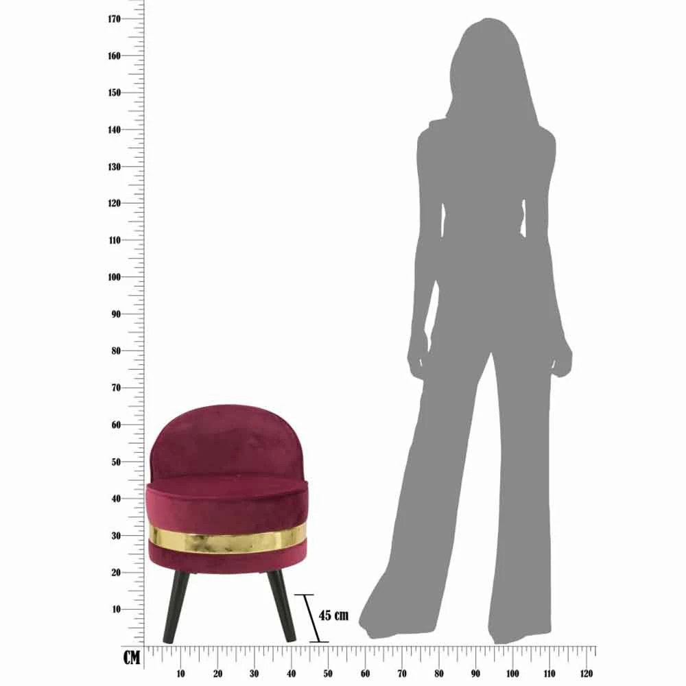 Mini Gekleurde Fauteuil Met Modern Design In Hout En Stof - Koah 12 Mini Gekleurde Fauteuil Met Modern Design In Hout En Stof - Koah - Afbeelding 12