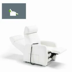 Eenmotorige Verstelbare Fauteuils Via Venezia, Volledig Gemaakt In Italië -Slide Shop poltrona motorizzata alzapersona via venezia a 1 motore 13